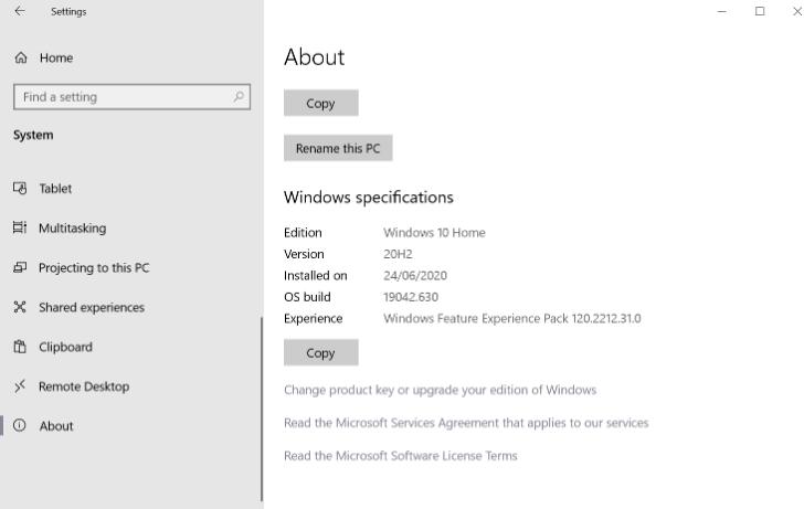 Windows Feature Experience Pack可