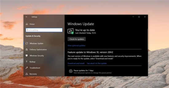 Windows10 Build 19042.804現(xiàn)在可