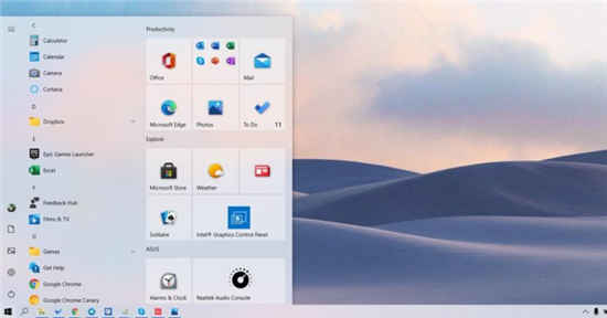 Windows10 21H1（如果完全提供