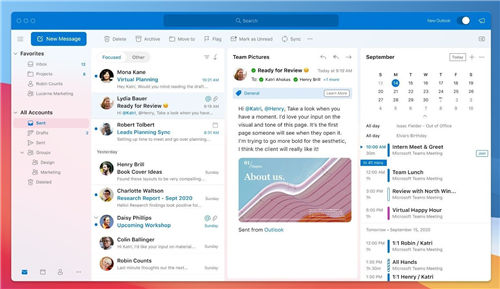Microsoft推出Mac新版Outlook