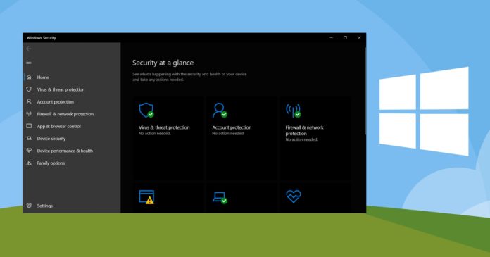 Microsoft Defender保持其最佳Windows10防病毒狀