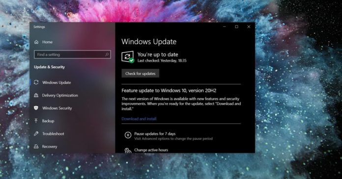 Windows10版本20H2隨附任何重