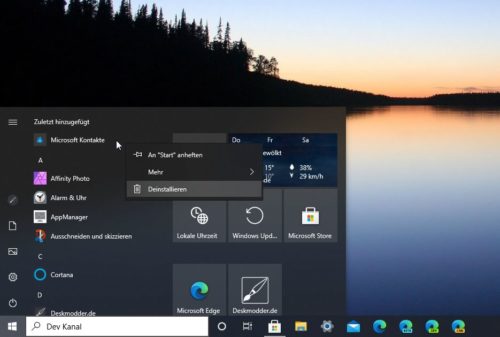 Windows10聯(lián)系人應(yīng)用程序現(xiàn)在可以正常卸載