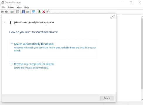 Windows 10設備管理器無法聯(lián)機搜索驅(qū)動程序