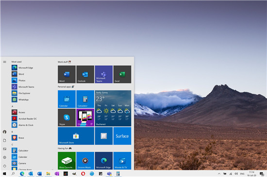 新的Windows10 build 20170啟動(dòng)并帶有現(xiàn)代設(shè)置