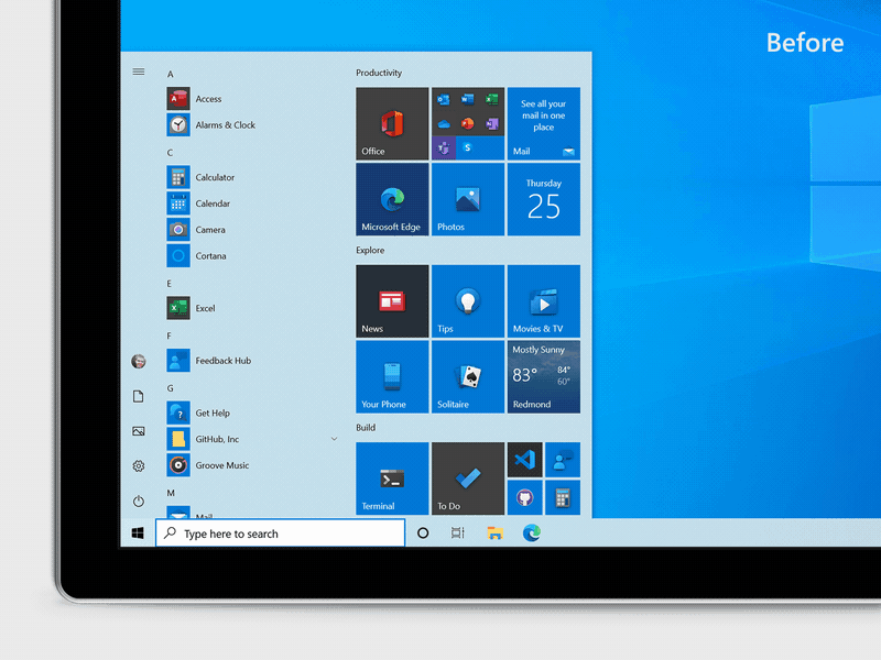 微軟發(fā)布了Windows10Build19