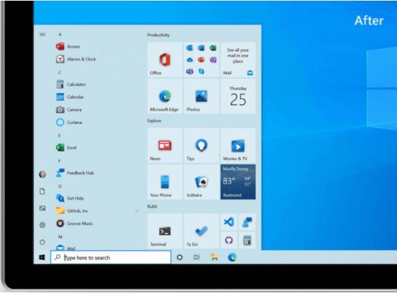 微軟發(fā)布了Windows10Build20