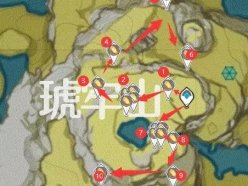 原神石珀采集地點(diǎn)分布全圖 全石珀采集刷