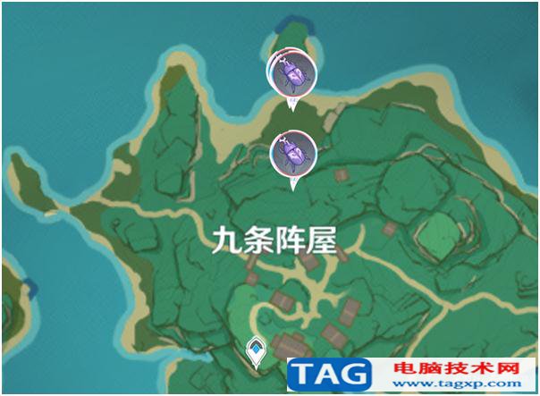 原神鬼兜蟲(chóng)在哪抓 鬼兜蟲(chóng)采集分布圖