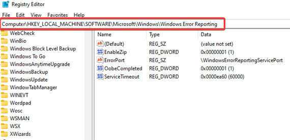 如何在Windows11上禁用Windows錯(cuò)誤報(bào)告服務(wù)