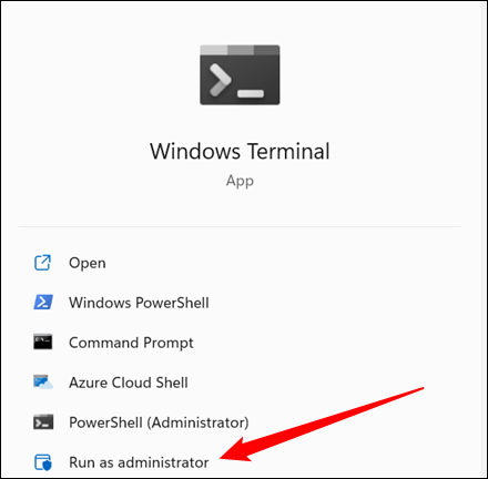 如何在 Windows 終端中以管理員身份打開 PowerShell
