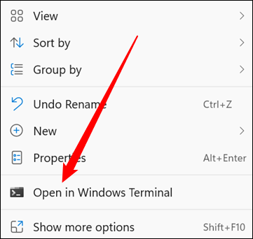 如何在 Windows11 上的文件夾中打開 CMD 窗口