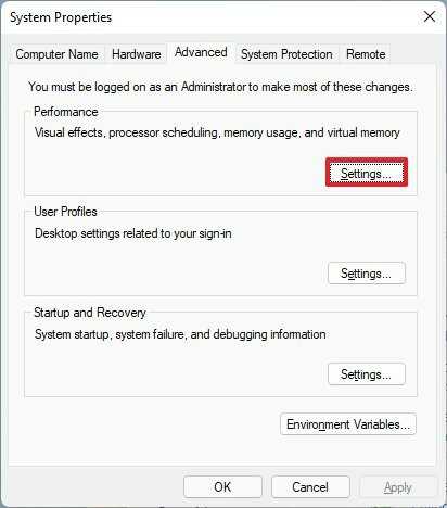 如何在Windows11控制面板上禁用視覺效果