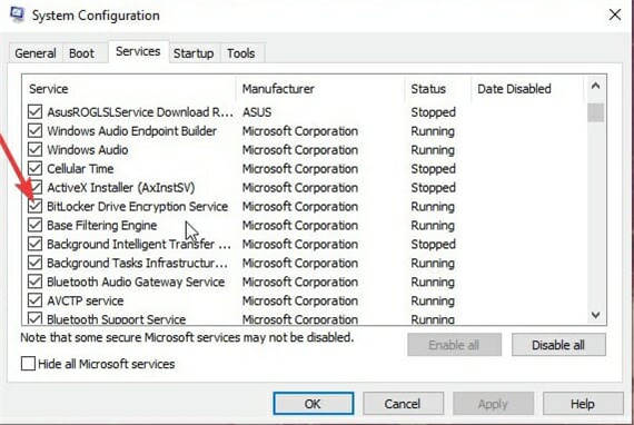 禁用bitlocker的方法_win11使用系統(tǒng)配置禁用 BitLocker
