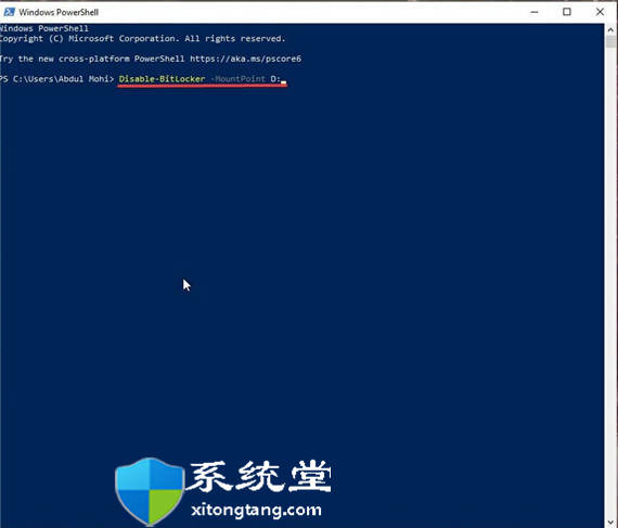 禁用bitlocker的方法_win11使用 PowerShell 關閉 BitLocker