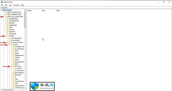 禁用bitlocker的方法_win11注冊表編輯器禁用BitLocker
