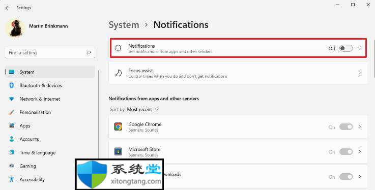 如何在Windows11中阻止所有通知或來自特定應(yīng)用程序的通知
