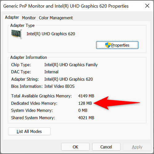 如何在Windows11上找到可用的VRAM