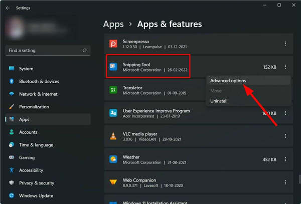 Windows 11中缺少截圖工具的修復(fù)技巧