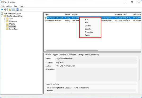 windows11中如何使用任務(wù)計劃程序運行和修