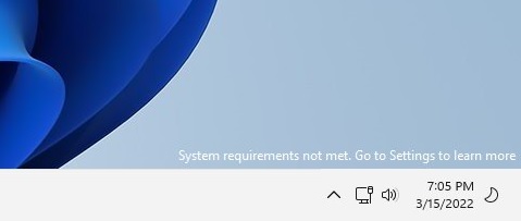 Windows 11 提示“未滿足系統(tǒng)要求”下如何