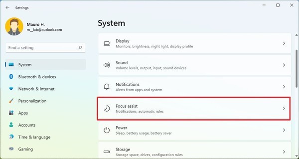 如何啟用焦點(diǎn)輔助以抑制Windows1