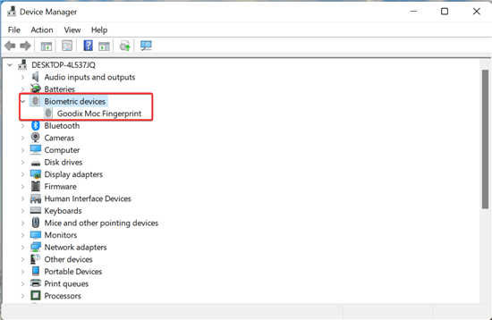 Windows11的設(shè)備管理器中未顯示生物識(shí)別設(shè)備(Windows Hello Face)修復(fù)技巧