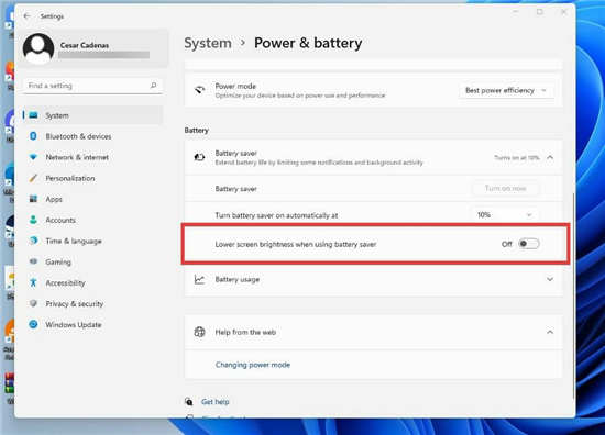 教你如何在Windows11上配置內(nèi)容自適應(yīng)亮度