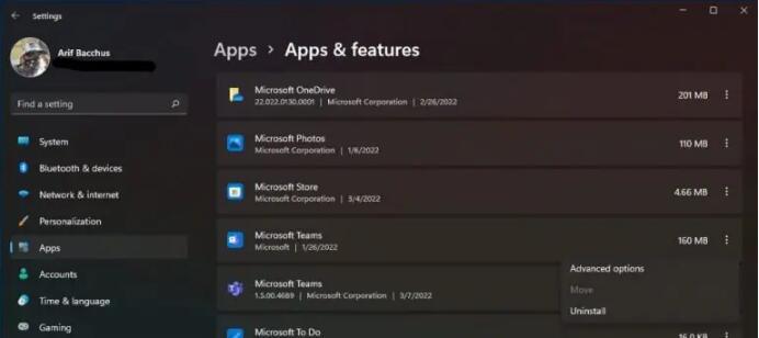 如何在Windows11中刪除MicrosoftTeams聊天應(yīng)用
