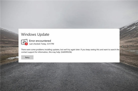 如何修復(fù) Windows 11 更新錯誤 0x800f020b