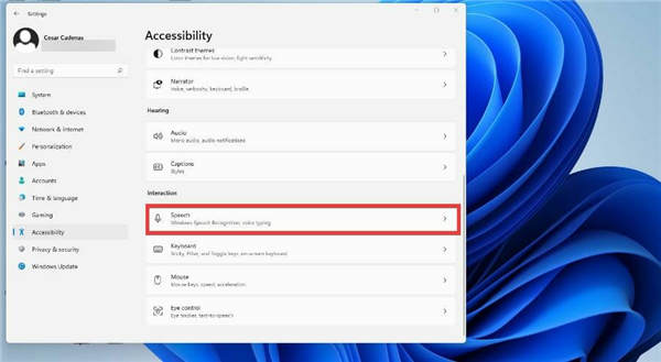 不知道文字轉(zhuǎn)語音設(shè)置_教你windows11如何打開文字轉(zhuǎn)語音選項