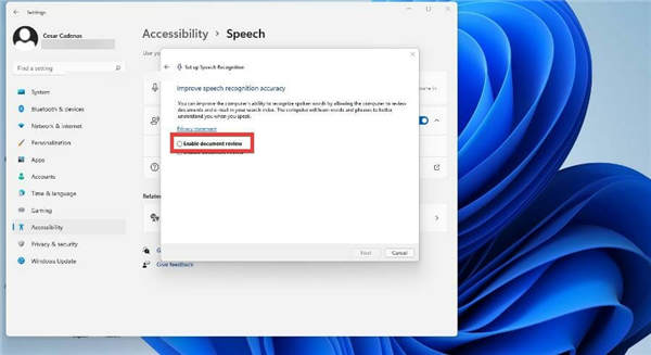 不知道文字轉(zhuǎn)語音設(shè)置_教你windows11如何打開文字轉(zhuǎn)語音選項