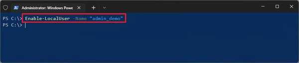 windows10中如何使用 PowerShell 禁用帳戶