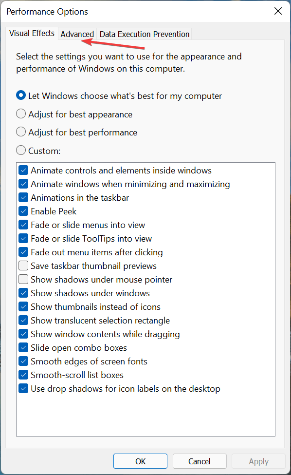 如何在Windows11中增加虛擬內(nèi)存(頁(yè)面文件)