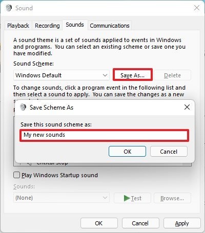 如何在Windows11上創(chuàng)建自定義聲音方案