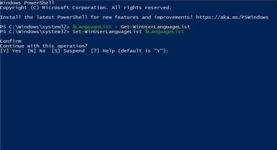 win11專業(yè)版中如何使用 PowerShell 添加新的鍵盤布局