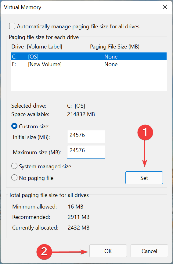 如何在Windows11中增加虛擬內(nèi)存(頁(yè)面文件)