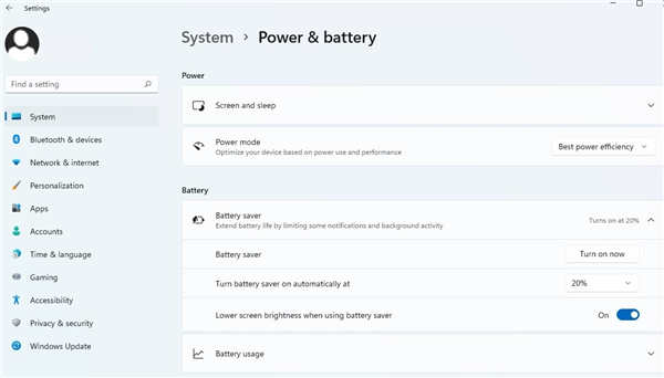 Windows11筆記本電腦電池消耗很快?提高電池壽命方法
