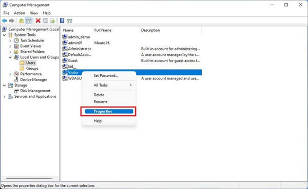 win11系統(tǒng)下將帳戶添加到訪客用戶組方法