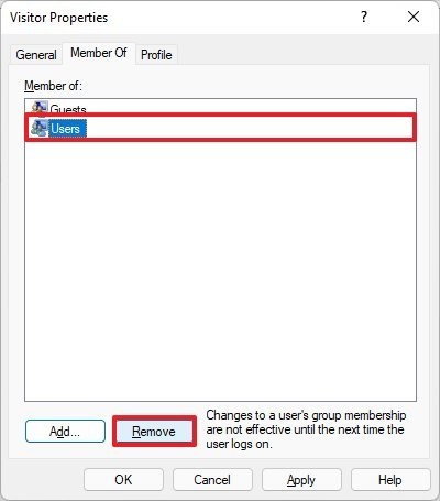 win11系統(tǒng)下將帳戶添加到訪客用戶組方法