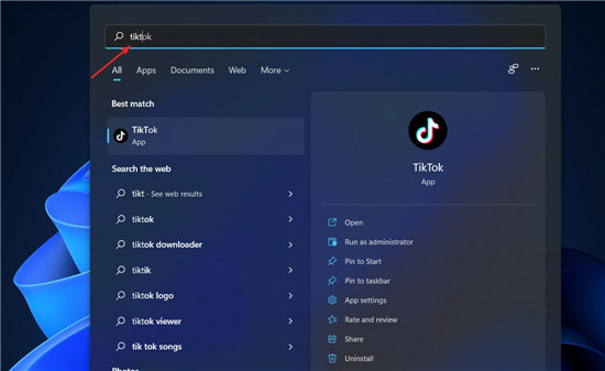刪除tiktok_如何在 Windows 11 中刪除 TikTok