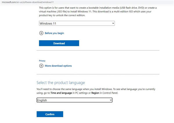 如何從微軟官網(wǎng)下載windows11_從Microsoft下載官方Win11?ISO方法