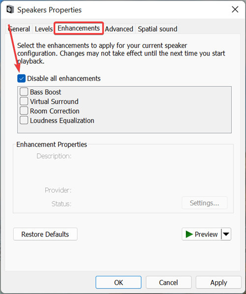 Windows11的音頻噼啪聲和聲音失真修復(fù)方法