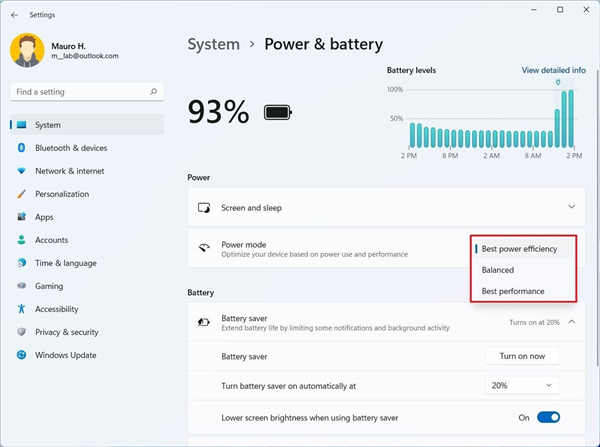 電源模式怎么修改？教你如何在Windows11上更改電源模式