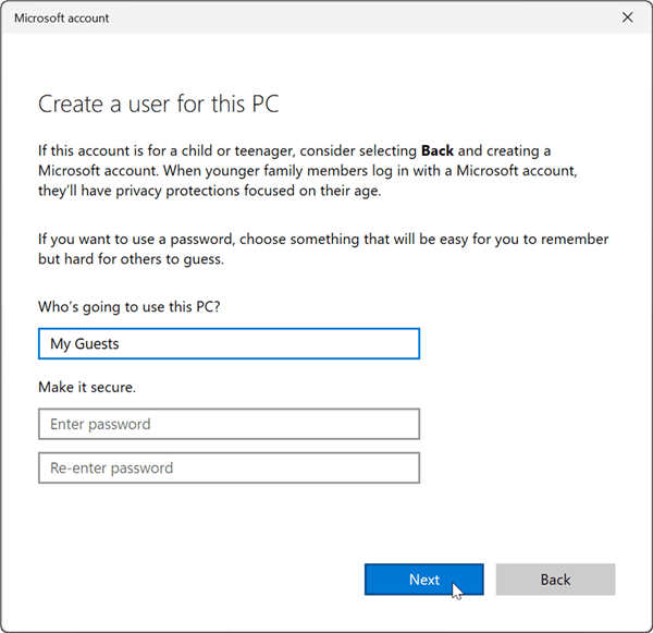 windows11來賓訪客賬戶如何單獨(dú)建立（含刪除訪客歷史數(shù)據(jù)）
