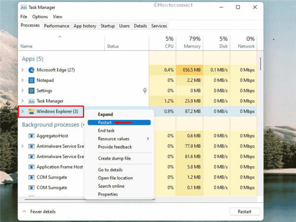 修復(fù)Windows11中任務(wù)欄上方的透明框浮動(dòng)技巧