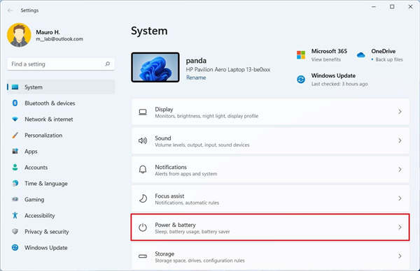 如何在Windows11上查看電池
