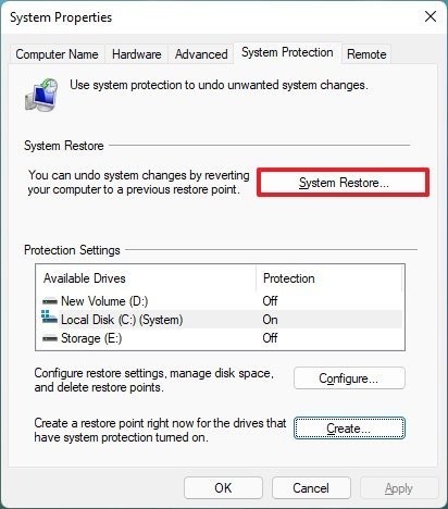 如何在Windows11上使用系統(tǒng)還原撤消更改
