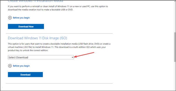 下載Windows11 ISO鏡像方法