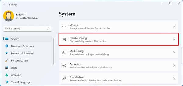 如何在Windows11上使用附近